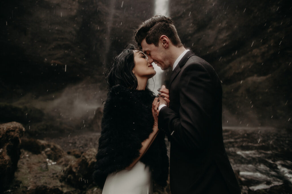 Moody & Intimate South Iceland Elopement